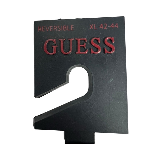 Guess Men’s Reversible Belt Sz XL (42-44) Black/Brown Approx 1.5” Width $48 NWT - Picture 5 of 12